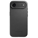 Native Union 360 Full Cover Σιλικόνης / Δερμάτινο Μαύρο (iPhone Air)