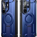 Supcase Unicorn Beetle Pro Mag 360 Full Cover Σιλικόνης / Πλαστικό Σετ με Τζαμάκι Μπλε (Galaxy S26 Ultra)