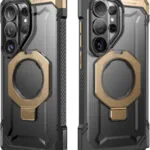 Supcase Unicorn Beetle Grip Mag Back Cover Σιλικόνης / Πλαστικό Μπεζ (Galaxy S26 Ultra)