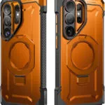 Supcase Unicorn Beetle Grip Mag Wallet Σιλικόνης / Πλαστικό Πορτοκαλί (Galaxy S26 Ultra)