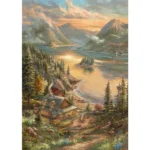 Puzzle 2D Splendour on the lakeshore 500pcs 59710