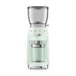 Smeg CGF11PGEU Ηλεκτρικός Μύλος Καφέ 150W με Χωρητικότητα 350gr και 30 Επίπεδα Άλεσης Πράσινο