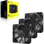 Corsair RS120 Case Fan με Σύνδεση 4-Pin PWM 3τμχ