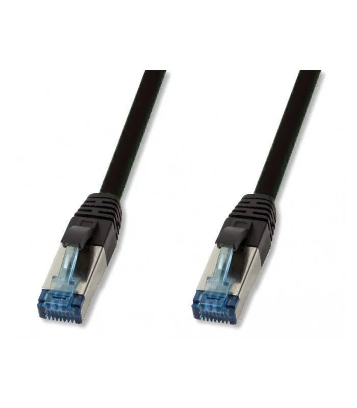 20260122181021_68afdc39 LogiLink S/FTP Cat.6a Καλώδιο Δικτύου Ethernet 1m Μαύρο 1τμχ CQ6145S - Image 1