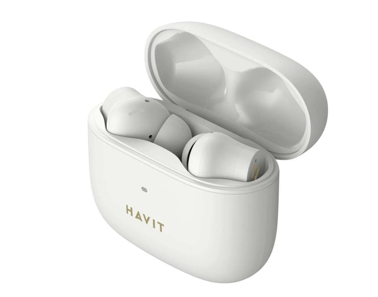 20260123102306_48abd7aa Havit TW958 Pro In-ear Bluetooth Handsfree Ακουστικά με Θήκη Φόρτισης Μπεζ - Image 1