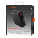 Cygnett Encore Power Bank 10000mAh 45W με Θύρα USB-A και 2 Θύρες USB-C Μαύρο
