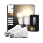 Philips Smart Λάμπες LED για Ντουί E27 και Σχήμα A60 2τμχ 929003856102