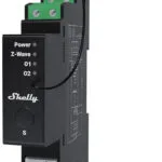 Shelly Wave Pro 2pm Διακόπτης Ράγας WiFi 230V 16A Shelly_W_Pro_2PM