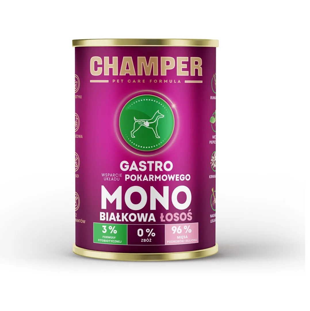 Dog Food Υγρή Τροφή Σκύλων με Σολομό χωρίς Σιτηρά 400gr - Image 1