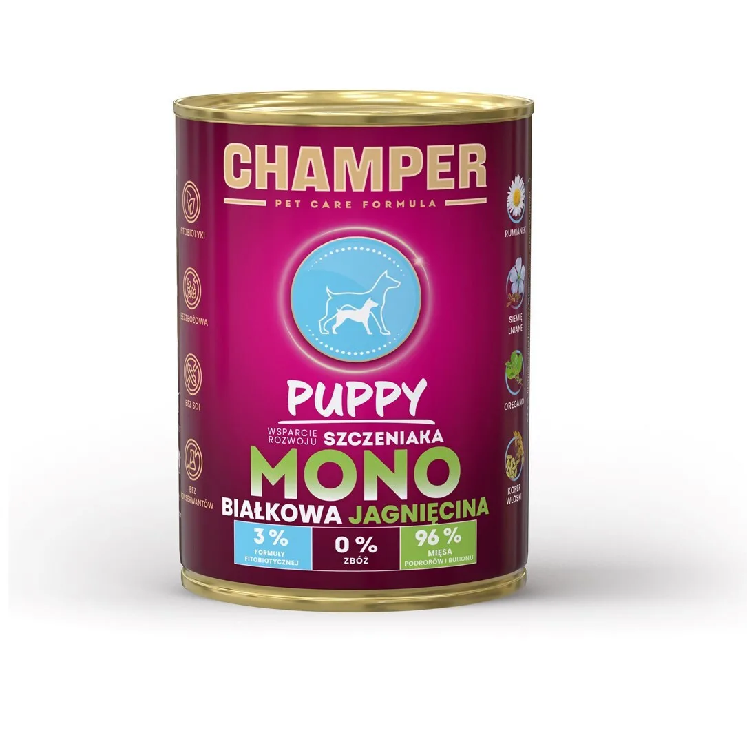 Dog Food Υγρή Τροφή για Κουτάβια με Αρνί και Βοδινό χωρίς Σιτηρά 400gr - Image 1
