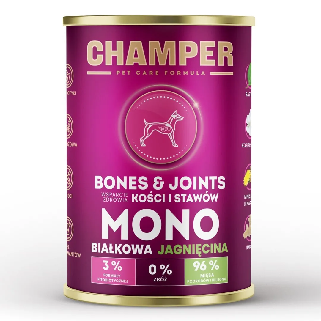 Dog Food Υγρή Τροφή Σκύλων με Αρνί χωρίς Σιτηρά 400gr - Image 1
