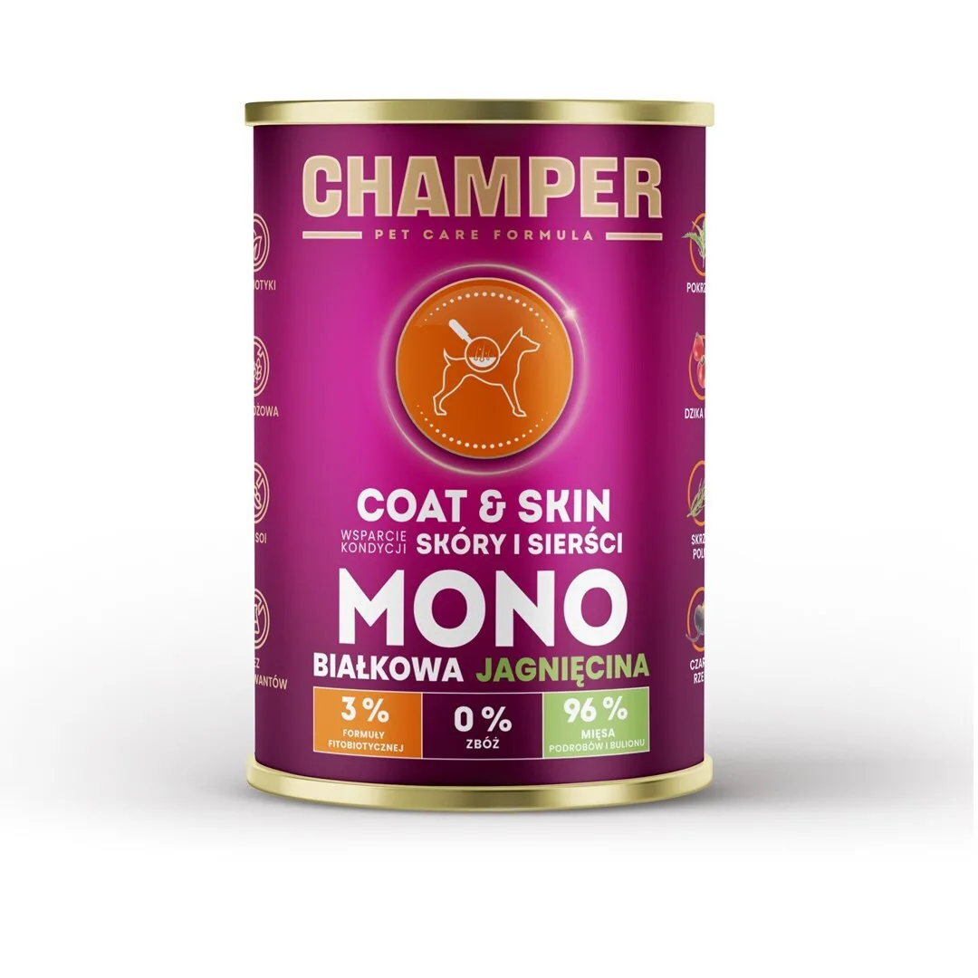 Dog Food Υγρή Τροφή Σκύλων με Αρνί χωρίς Σιτηρά 400gr - Image 1