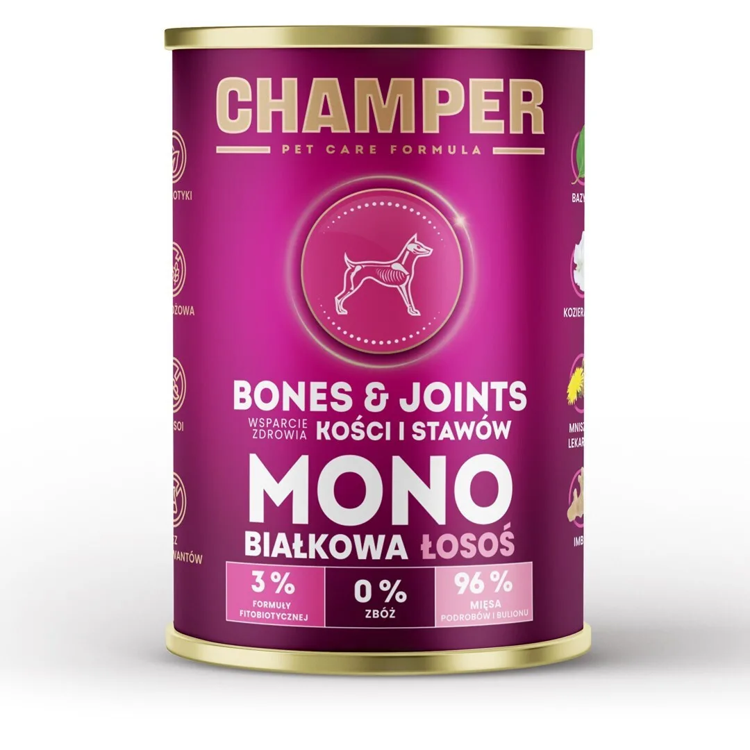 Dog Food Υγρή Τροφή Σκύλων με Σολομό χωρίς Σιτηρά 400gr - Image 1