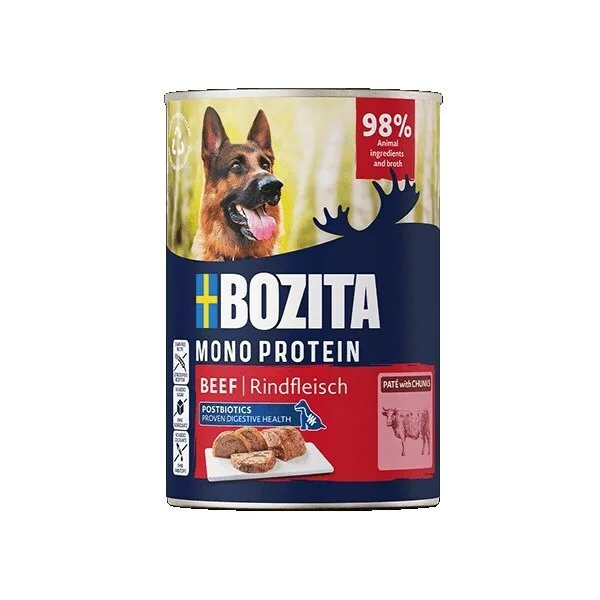 Bozita Υγρή Τροφή Σκύλων με Βοδινό χωρίς Σιτηρά 400gr - Image 1