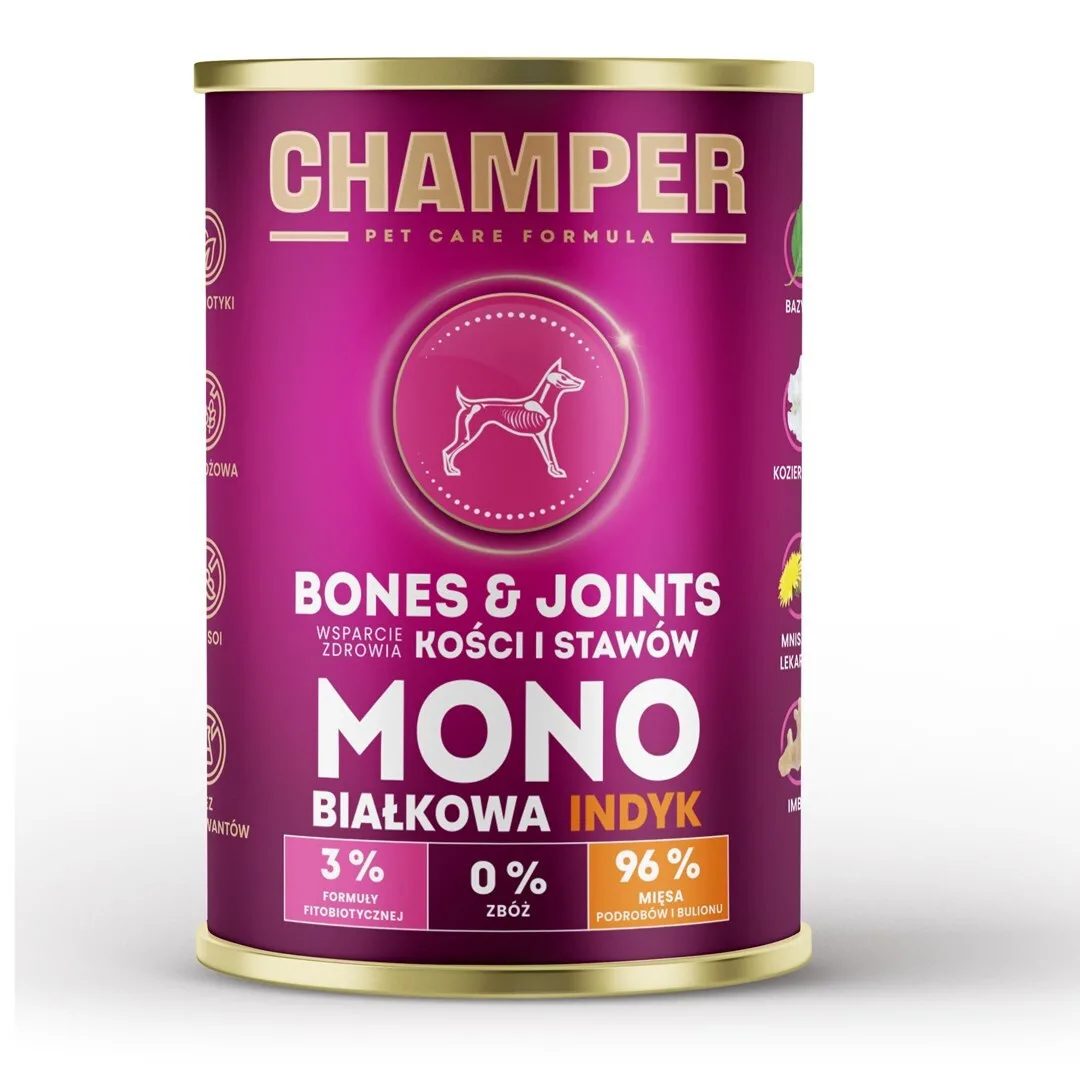 Dog Food Υγρή Τροφή Σκύλων με Γαλοπούλα χωρίς Σιτηρά 400gr - Image 1