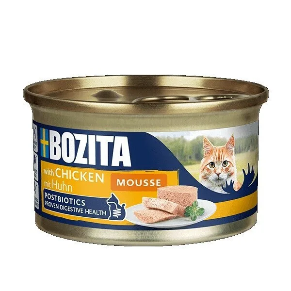 Bozita Υγρή Τροφή για Γάτες με Κοτόπουλο χωρίς Σιτηρά 85gr - Image 1