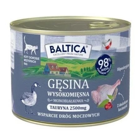 Baltica Υγρή Τροφή για Ενήλικες Γάτες χωρίς Σιτηρά 185gr - Image 1