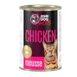 John Dog Υγρή Τροφή για Γάτες με Κοτόπουλο χωρίς Σιτηρά 400gr