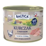 Baltica Υγρή Τροφή για Ενήλικες Γάτες με Κοτόπουλο και Γαλοπούλα χωρίς Σιτηρά 185gr