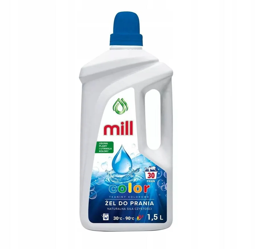 20260128122847_mill_ygro_aporrypantiko_rouchon_1_5lt Mill Υγρό Απορρυπαντικό για Χρωματιστά Ρούχα 1.5lt - Image 1