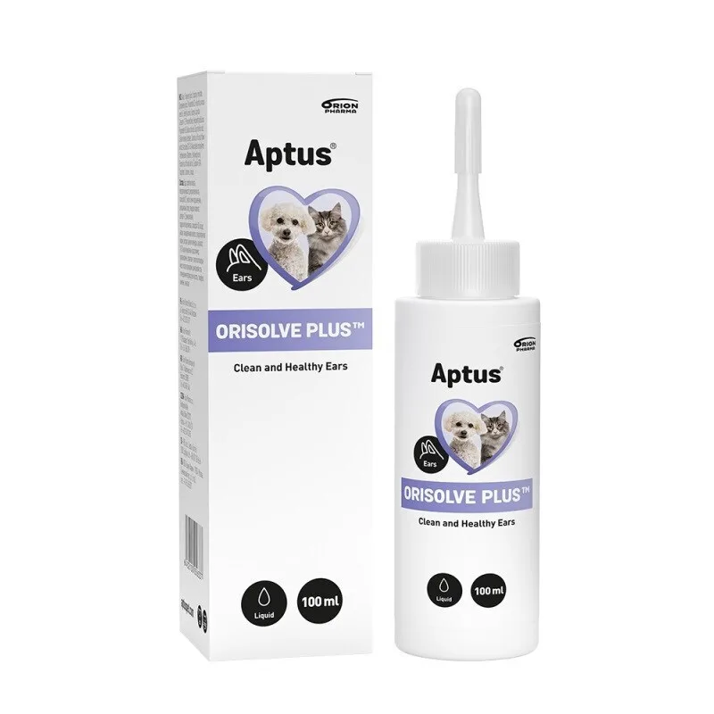 Aptus Orisolve Plus Ear Cleaning Solution Dogs Cats – 100 Ml - Image 1