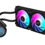 Gigabyte AORUS Waterforce II 240 Υδρόψυξη Επεξεργαστή Διπλού Ανεμιστήρα 120mm για Socket AM4/AM5/1700/1200 με ARGB Φωτισμό