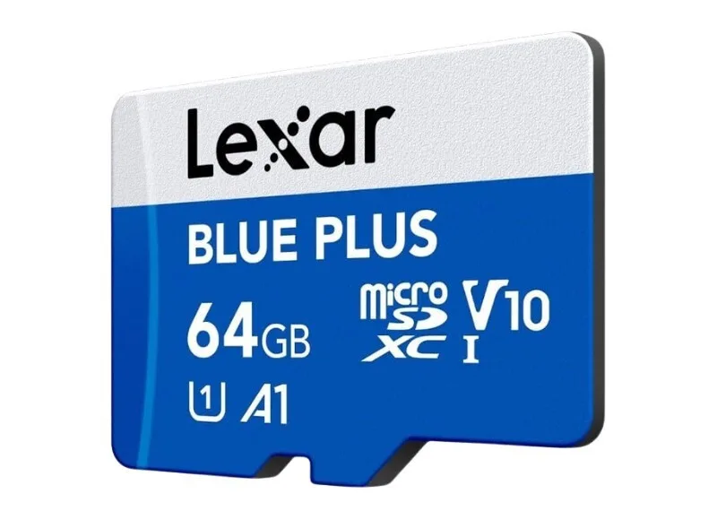 20260129115619_f8001473 Lexar Plus SDXC 64GB Class 10 UHS-I με αντάπτορα - Image 1