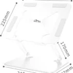 Med Βάση Στήριξης για Laptop έως 17" Λευκό MT2661W