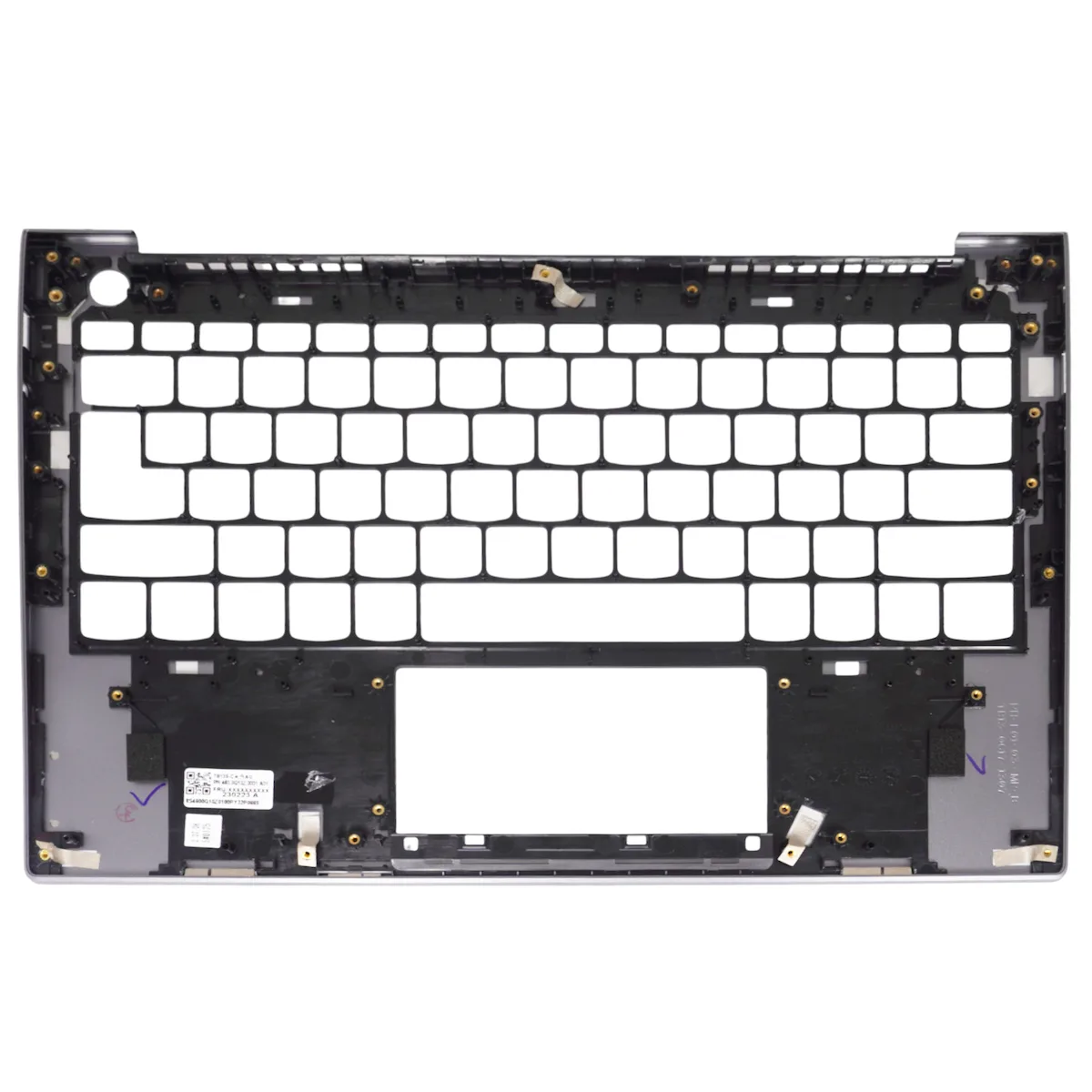 20260130103724_plastiko_laptop_palmrest_cover_c_lenovo_thinkbook_13s_g4_arb_21as_21as0014us_21as0006ix_460_0q101_0001_5cb1j09679_silver_kod_1_cov1019 Πλαστικό Laptop Palmrest Cover C Lenovo Thinkbook 13s G4 Arb 21as 21as0014us 21as0006ix 460.0q101.0001 5cb1j09679 Silver Κωδ.1-cov1019 - Image 1
