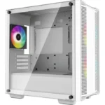 Logic Aramis ARGB Gaming Mini Tower Κουτί Υπολογιστή με Πλαϊνό Παράθυρο Λευκό