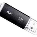 Silicon Power Blaze B02 8GB USB 3.1 Stick Μαύρο