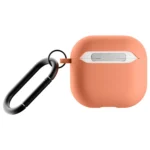 Native Union Silicone Case Airpods 4 Metal Carabiner Orange