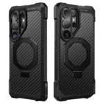 Supcase Unicorn Beetle Grip Mag Back Cover Aramid Fiber / Σιλικόνης / Πλαστικό Μαύρο (Galaxy S26 Ultra)