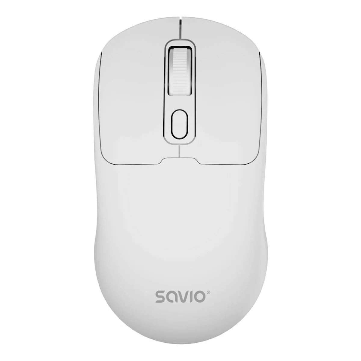 20260202172001_c434faf4 Savio MB-05 Ασύρματο Bluetooth Ποντίκι Λευκό - Image 1