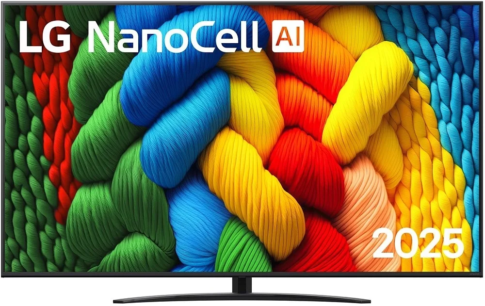 LG Smart Τηλεόραση 75" 4K UHD LED NanoCell AI NANO81 HDR (2025) 75NANO81A6A - Image 1
