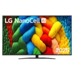 LG Smart Τηλεόραση 86" 4K UHD LED NanoCell AI NANO81 HDR (2025) 86NANO81A6A