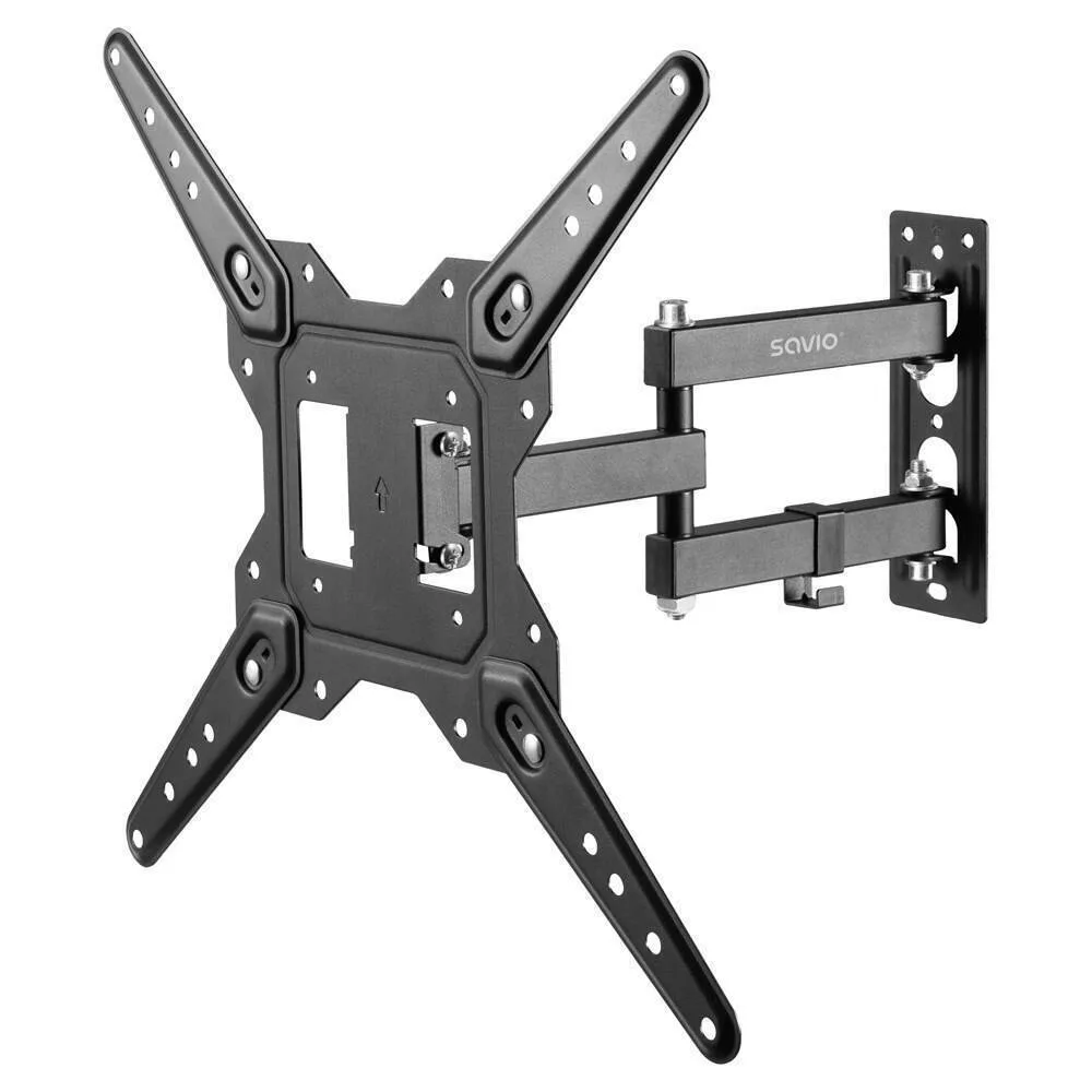20260204103847_bd279e91 Savio Utv-03 Tv Mount Stand 139.7 Cm 55" Black - Image 1