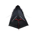 High Peak Σκηνή Camping Igloo Μαύρη 3 Εποχών για 2 Άτομα 230x140x115εκ. 10151