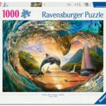 Dolphin's Heart Leap Puzzle 2D 1000pcs