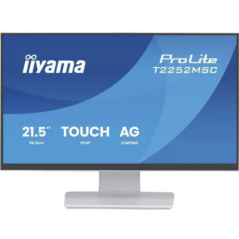 Iiyama T2252MSC-W2AG IPS Touch Monitor 21.5" FHD 1920x1080 με Χρόνο Απόκρισης 5ms GTG - Image 1