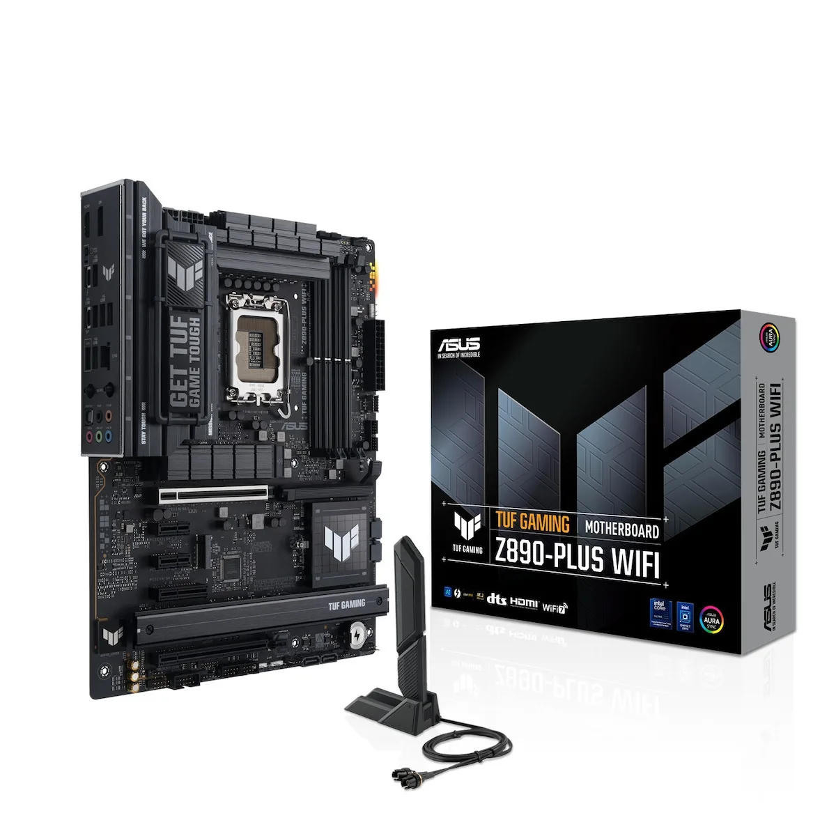 Asus TUF Gaming Z890-Plus WiFi rev. 1.0 Motherboard ATX με Intel 1851 Socket 90MB1IQ0-M0EAY0 - Image 1