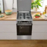 Gorenje GKS5C71XF Κουζίνα 70lt με Εστίες Υγραερίου Π50εκ. Silver