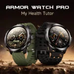 Ulefone Armor Watch Pro 48mm με Παλμογράφο (Μαύρο)