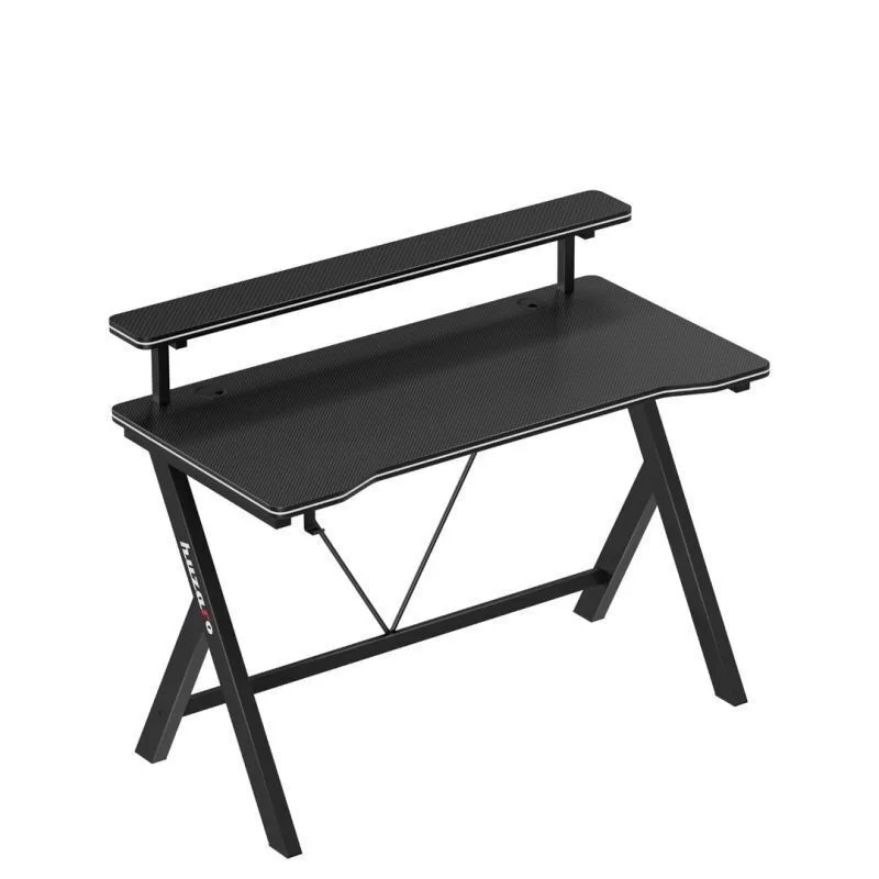 20260211122821_grafeio_gaming_xylino_black_120x60ek_hz_hero1_9black Γραφείο Gaming Ξύλινο Black 120x60εκ. HZ-HERO1.9BLACK - Image 1