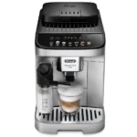 De'Longhi Magnifica Evo Milk Αυτόματη Μηχανή Espresso 1450W Πίεσης 15bar για Cappuccino με Μύλο Άλεσης Μαύρη