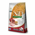 Farmina N&D Light Adult Medium & Maxi 12kg Ξηρά Τροφή με Λίγα Σιτηρά για Ενήλικους Στειρωμένους Σκύλους Μεσαίων & Μεγαλόσωμων Φυλών με Κοτόπουλο και Ρόδι