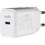 Cudy Φορτιστής Χωρίς Καλώδιο με Θύρα USB-C 20W Λευκός (CH20_EU)