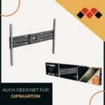 Meliconi Slimstyle Plus 480958 Βάση Τηλεόρασης Τοίχου Μαύρο