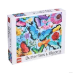 Lego Butterflies & Blooms 1000-piece Puzzle Chronicle Books 0424