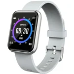 Lenovo E1 PRO Smartwatch με Παλμογράφο (Ασημί)